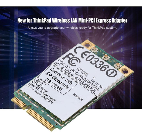 Ar5bxb72 300m Mini-pci-e Tarjeta De Red De Banda Dual Para L
