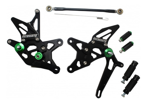 Imagen 1 de 1 de Posapies Para Kawasaki Zx-6r.