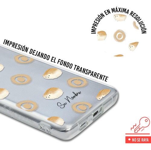 Funda Para Zte Para Mujer Patrón Hamster Con Personalizacion