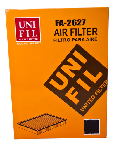 Filtro De Aire Motor Para Onix 1.3 Turbo 2023-2024 Fa-2627