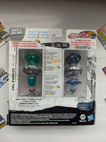 Beyblade Metal Fight Hasbro Rex Wreck Attack 2 Pack (Usado)