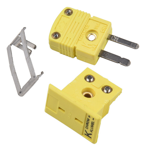 Conector De Enchufe En Miniatura De Termopar Amarillo