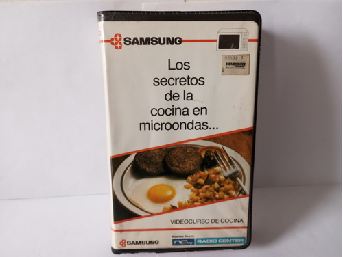 Curso De Cocina En Microondas Película Vhs Original(vintage)