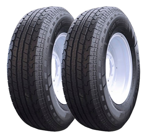 2 Llantas St175/80 R13 (6pr) Zwarthz Super Trailer/ Remolque