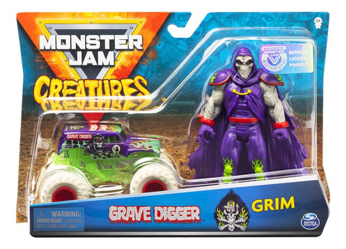 Monster Jam Creatures Grave Digger