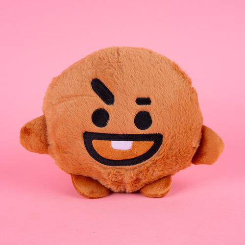 Pelúcia de café Miniso Plush Bt21 Shooky 15x11x23 cm