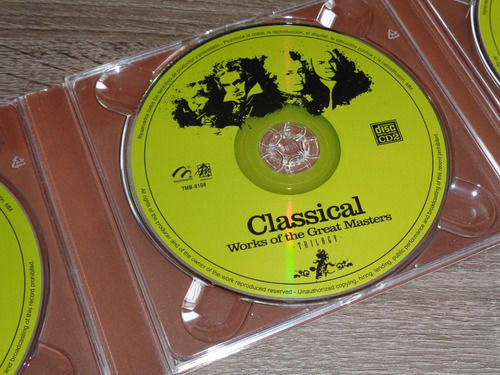 Classical Works Of The Great Master / Trilogy, 3 Cds Set (Usado)