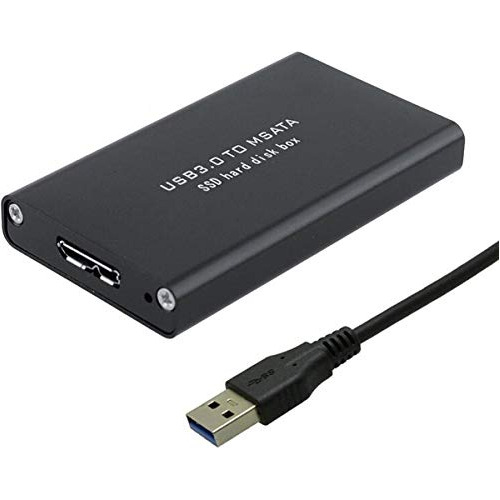 Mini Msata Usb 3.0 Ssd Caja Disco Duro Externa Cable