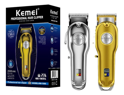 Kemei 1986 Maquina Profesional De Metal Inalambrica 