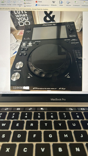 Pioneer Dj Xdj 700 Reproductor Digital Compatible Rekordbox