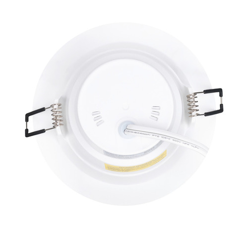 Lámpara Led Simply Empotrable 5'' Estevez 9w Luz Fría/cálida Estructura Blanco
