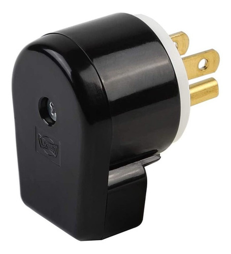 Conector De Ca Ajustable En Ángulo Recto Nema 5-15p 15a 125v