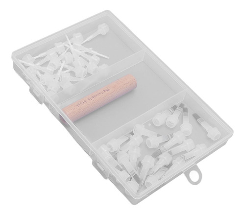 Juego De Cepillos De Repuesto Para Decoración De Uñas, 40 Un