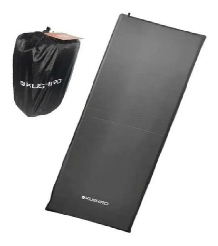 Imagen 1 de 7 de Colchoneta Autoinflable Kushiro Camping Colchon Con Bolsa