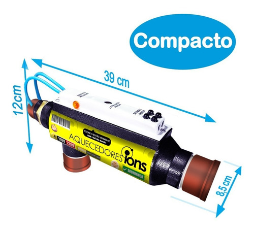 Aquecedor Trocador De Calor 40 Mil Lts Bivolt Para Piscina