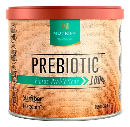 Prebiotic Fibras Prebióticas Nutrify Sunfiber Fibregum 210g
