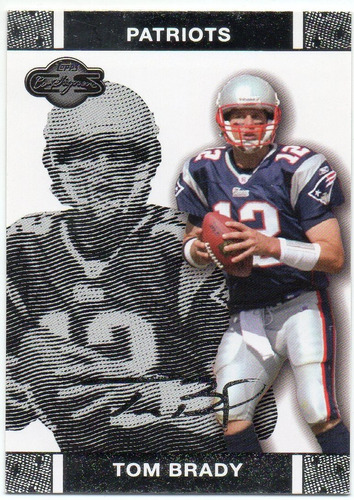 2007 Topps Co- Signers Tom Brady Patriots