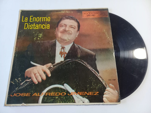 Disco Lp José Alfredo Jiménez / La Enorme Distancia 