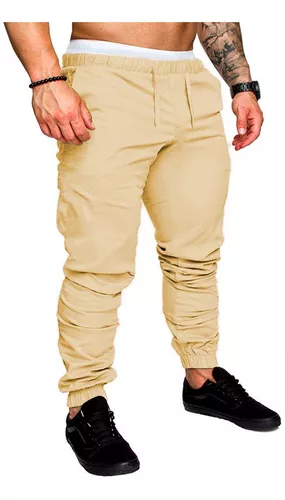 Pantalón Militar Hombre Elastizado Urbano Slim Fit Bengalina