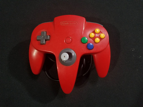 Control Original N64 Nintendo 64 Rojo
