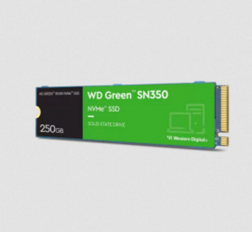 Unidade sólida SSD interna Wd - Western Digital WDS250G2G0c 250gb verde