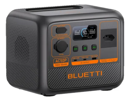 Estação De Energia Bluetti Ac50p Portátil 504wh 700w 220v