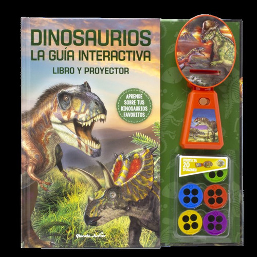 Dinosaurios. La Guia Interactiva, De Varios Autores. Editorial Planeta Junior, Tapa Blanda En Español, 2023