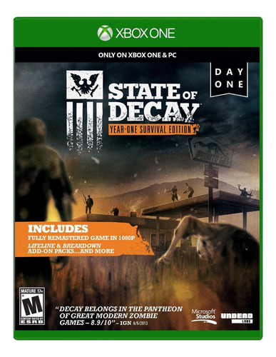 State Of Decay: Year-one Survival Edition - Xbox One (Usado)