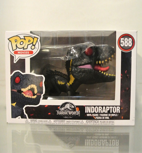 Imagen 2 de 2 de Funko Pop Jurassic World - Indoraptor #588 Original