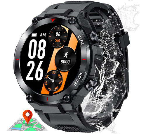 Reloj Inteligente Gps Con Ip68 Impermeable De 480mah