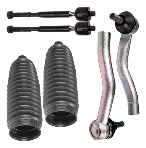 Terminal Axial Y Fuelle Direccion Para Yaris 2006 2014  Kit