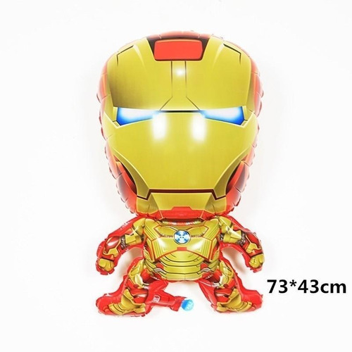 Imagen 6 de 8 de Globos Avengers Superheroes Decoración Set De 85 Pz