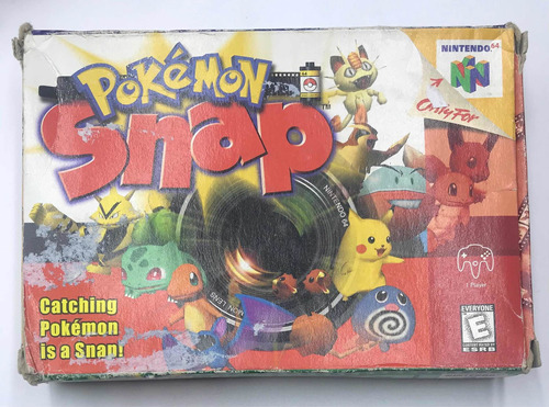 Nintendo 64 Pokemon Snap Con Caja Juego Original