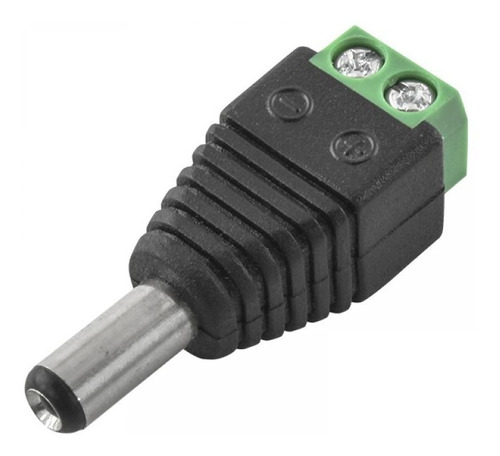 Conector Plug Dc Para Cámara Ficha Con Bornera