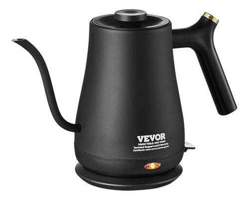 Hervidor Eléctrico Vevor 1l, Acero Inoxidable 304, Rápido Ca