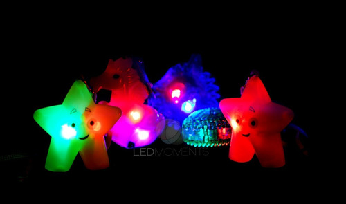 Imagen 3 de 10 de Pack Cotillon Luminoso Combo Fiesta 15 Colgantes Led