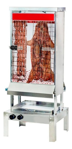 Asador Criollo 6 Pollos Sol Real Industrial Ac6p Gas Natural