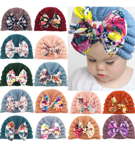 Gorro De Punto Para Bebé Gris Cálido Y Cómodo