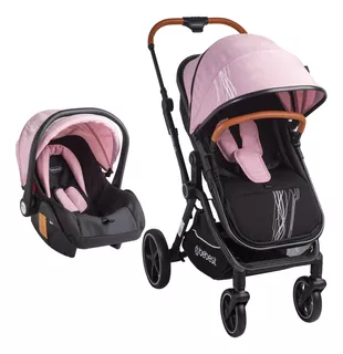 Coche Travel System Nomad Rosa