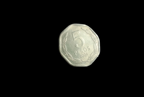 Moneda Chile 5 Pesos 2004