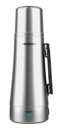 Imagen 1 de 8 de Termo Electrico Peabody Acero Inox 700 W Mate/bombilla Cta