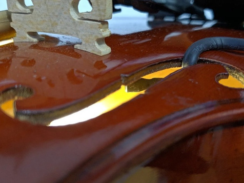 Microfone Violino Ou Cavaco Mcq-11 Phantom Power +brinde