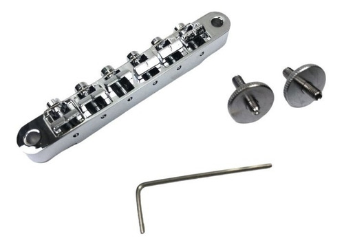Puente Guitarra Tipo Les Paul Tune-o-matic Cromado Bm001