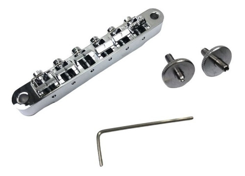 Puente Guitarra Tipo Les Paul Tune-o-matic Cromado Bm001