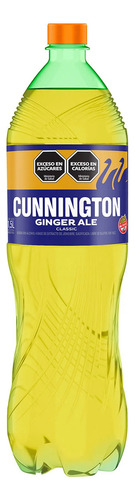 Gaseosa Cunnington Ginger Ale Classic 2.5llt Pack 6 Unid