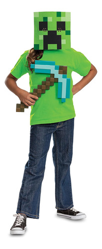 Disguise Juego De Disfraz De Pico Y Máscara De Minecraft, De