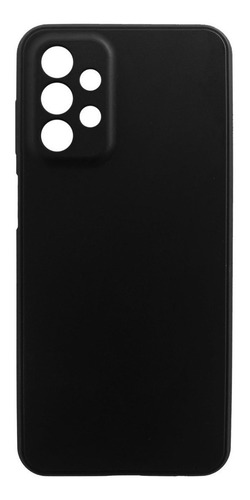 Capa Capinha Case Silicone Aveludada Preta P/ Galaxy A53