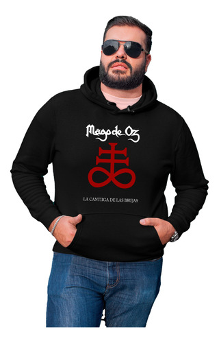 Sudadera Banda Mago De Oz 2xl Talla Grande Ropa Rockera