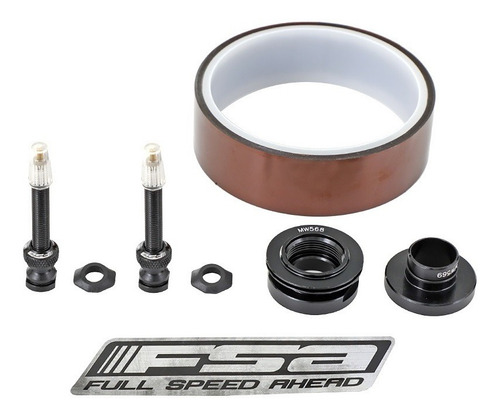 Rueda de MTB Aro 27.5 Fsa Afterburner Wider Boost Tubeless, color: negro