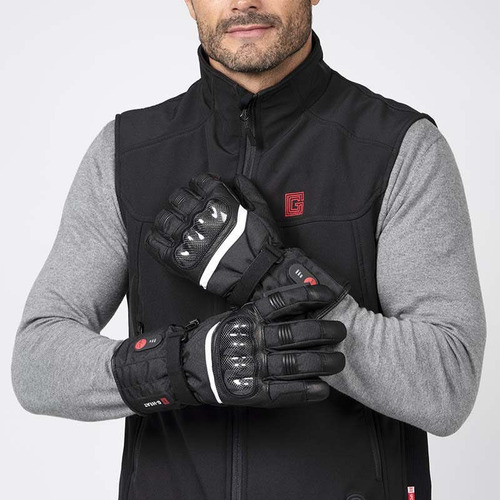 Imagen 2 de 2 de Guantes De Motorizado Con Calefaccion